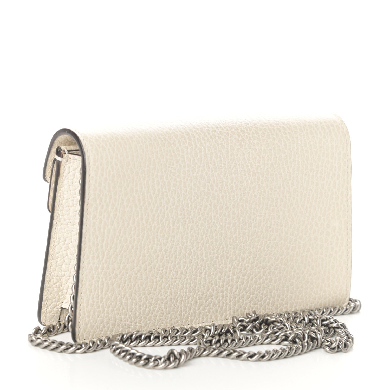 Gucci Dollar Calfskin Crystal Super Mini Dionysus Shoulder Bag Mystic White Black Diamond 3 of 8