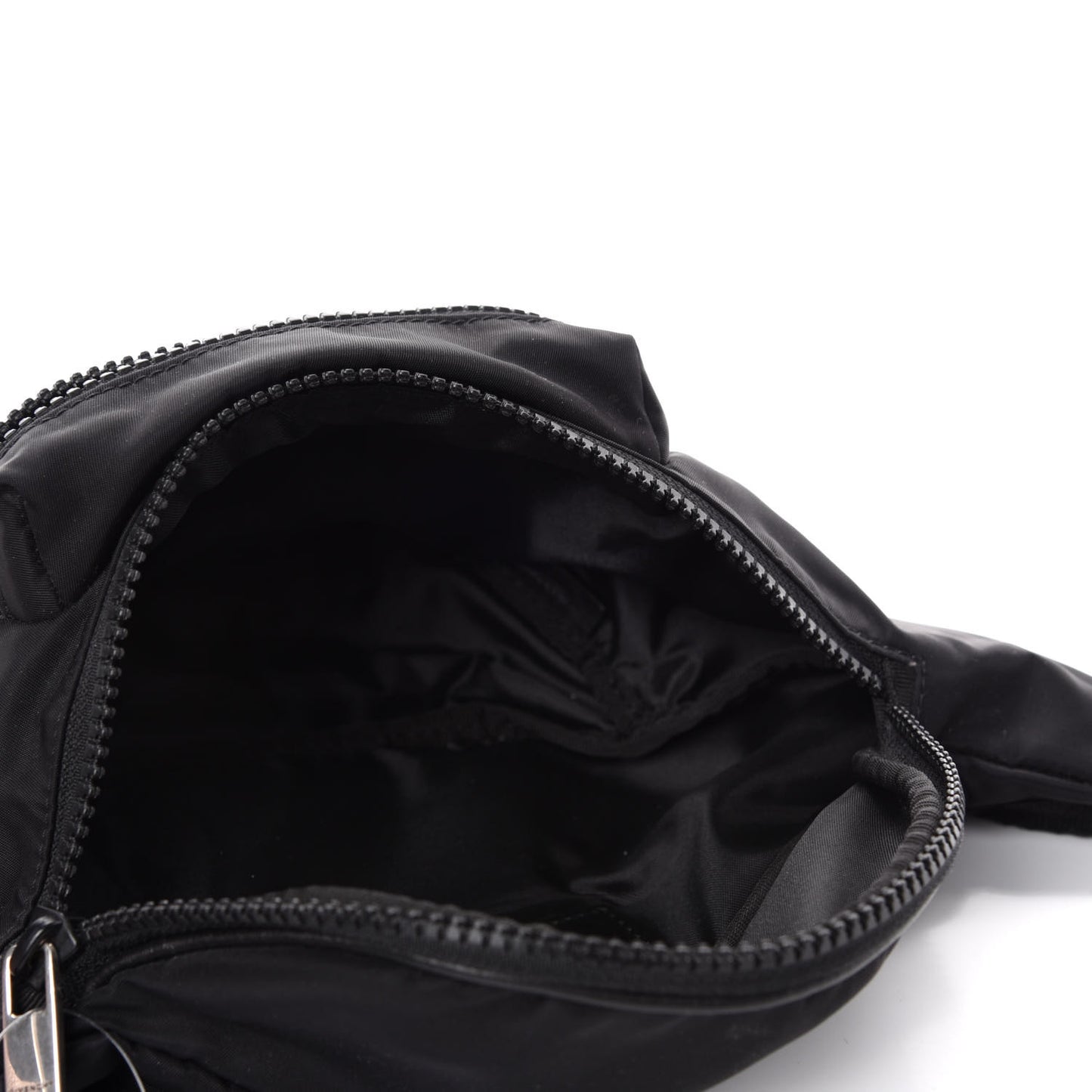 Nylon Light 3 Bum Bag Black White