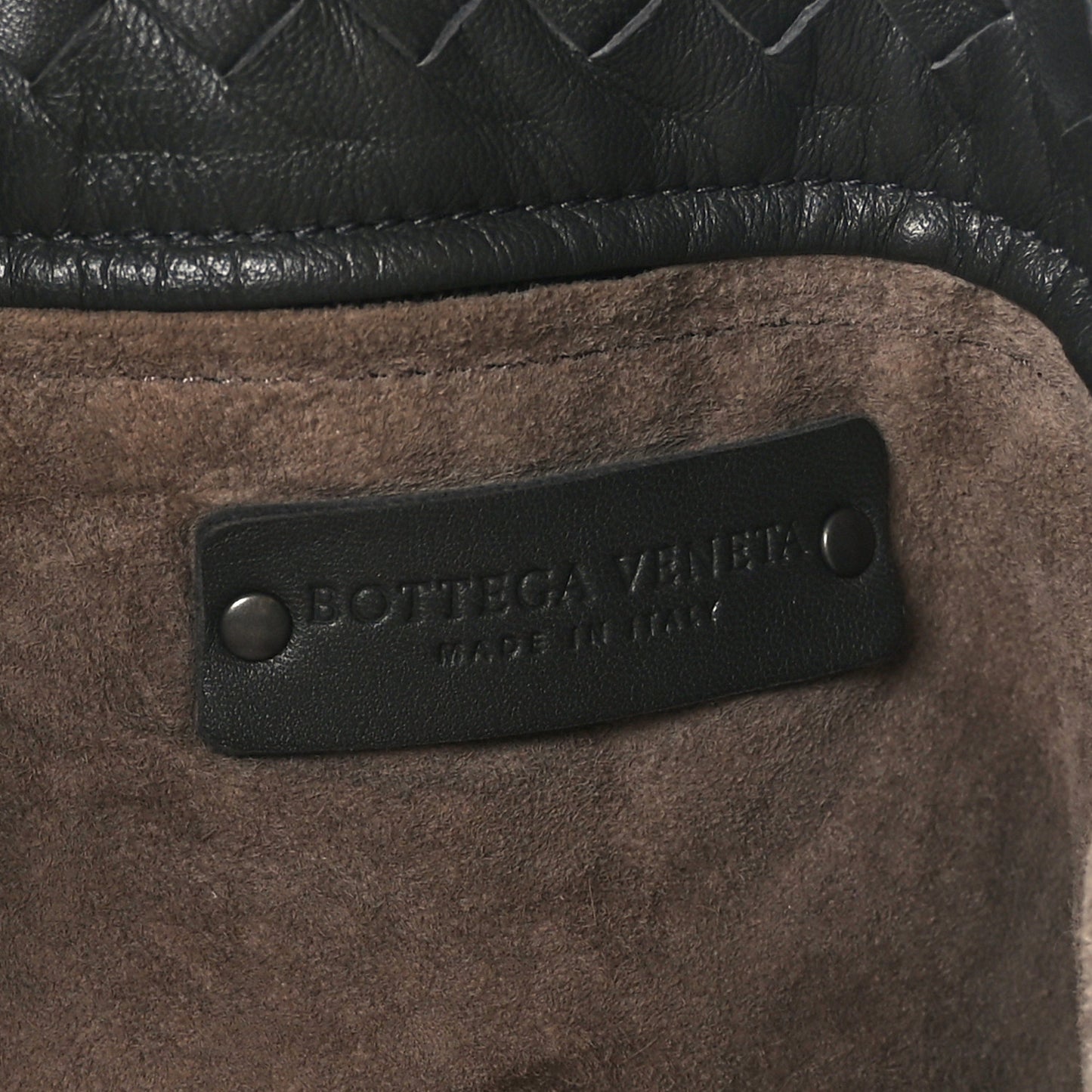 Nappa Intrecciato Bella Tote Grey