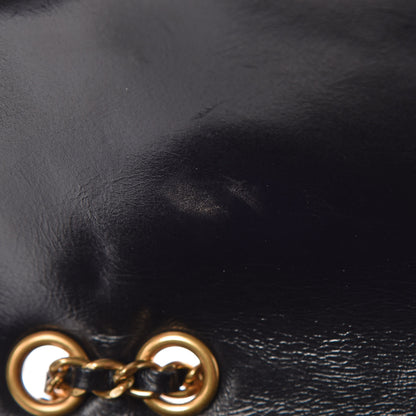 Chanel Aged Calfskin Small Bubble CC Flap Black 11 of 12