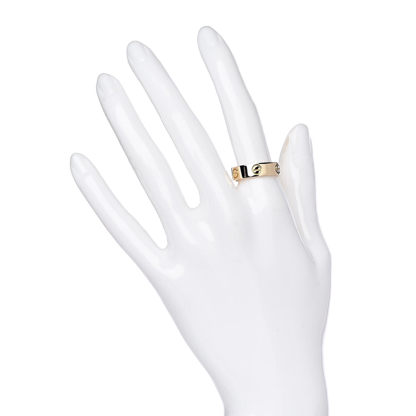 18K Yellow Gold 5.5mm LOVE Ring 56 7.5