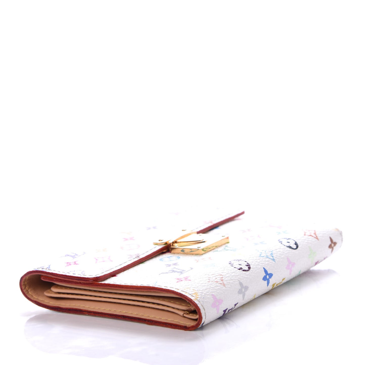 Monogram Multicolor Koala Wallet White