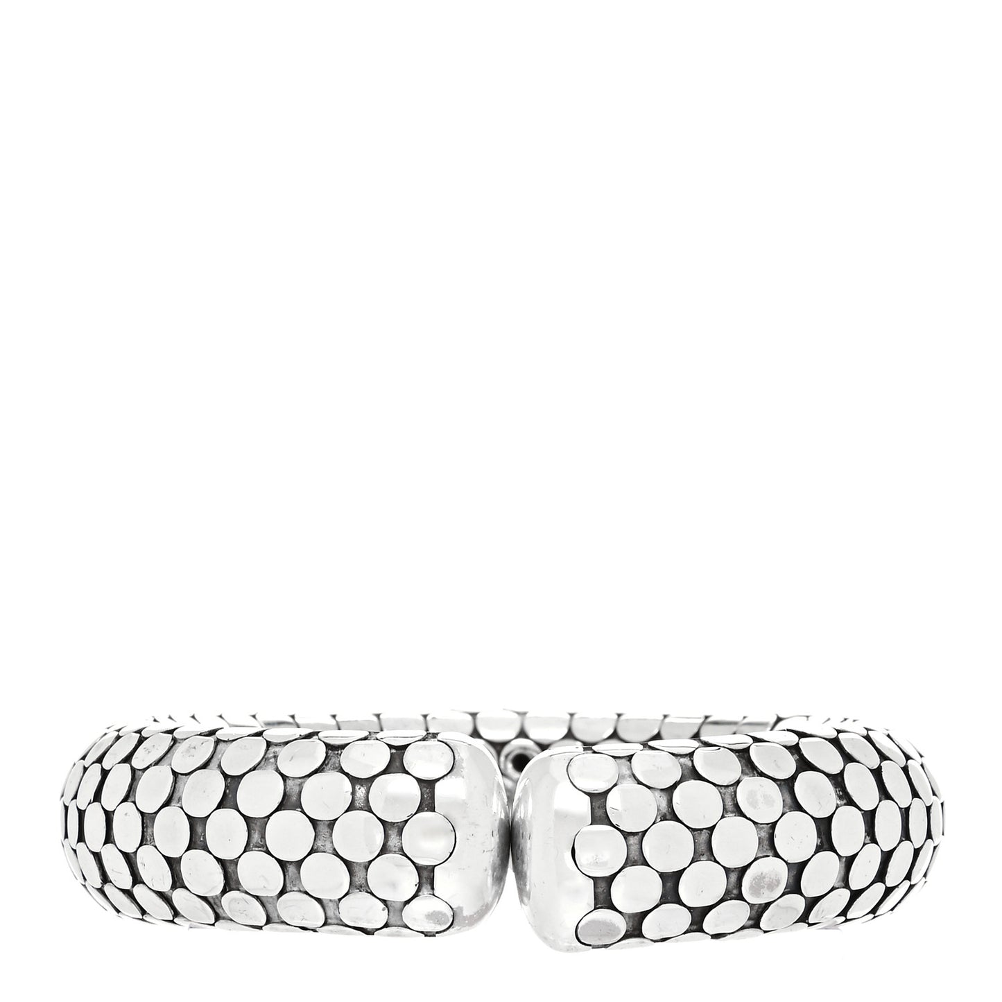 Sterling Silver Dot Flex Cuff Bracelet