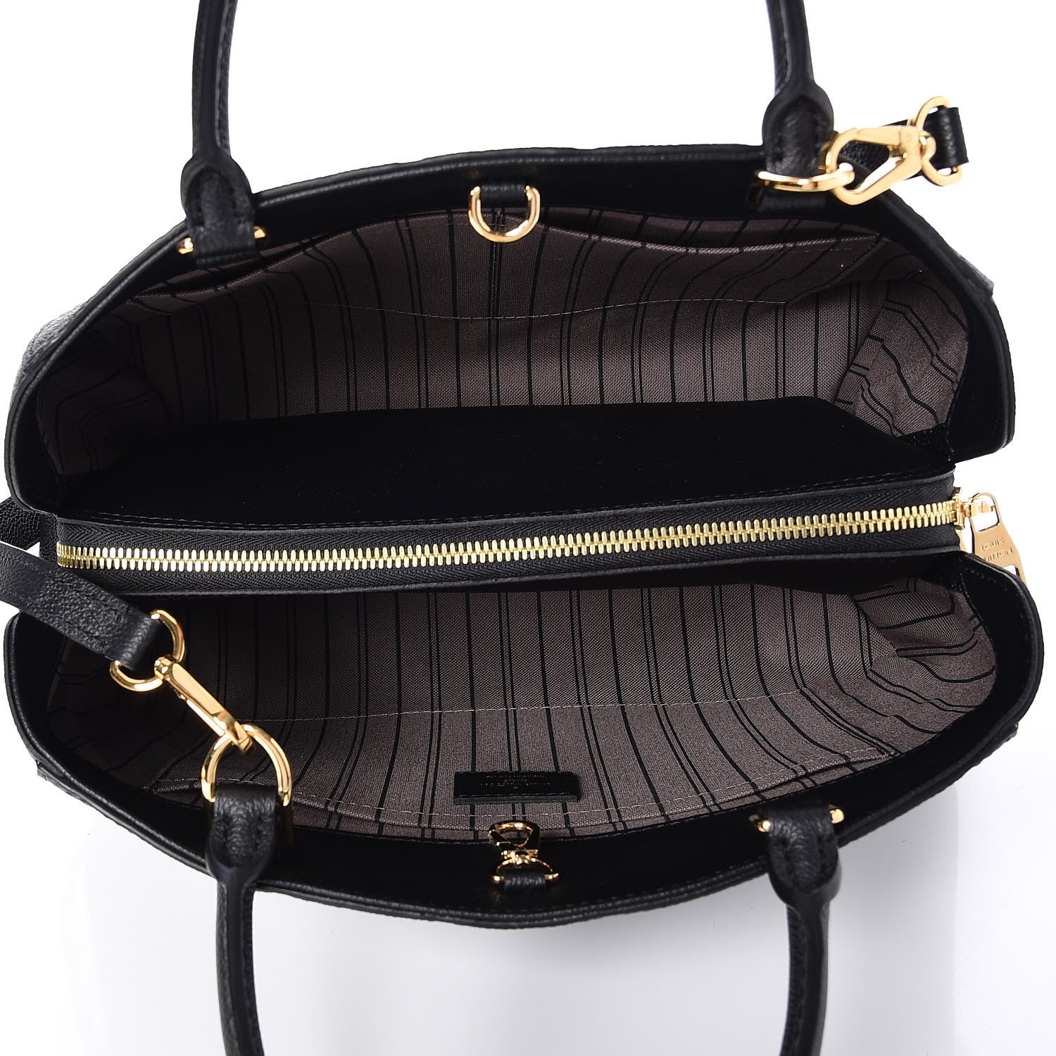 Louis Vuitton Empreinte Montaigne MM Black 5 of 7
