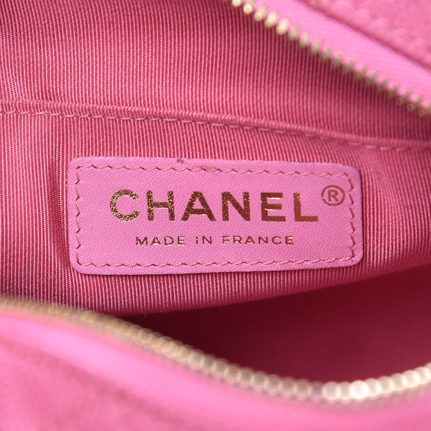 Chanel Caviar Quilted CC Day Camera Case Pink 6 of 7