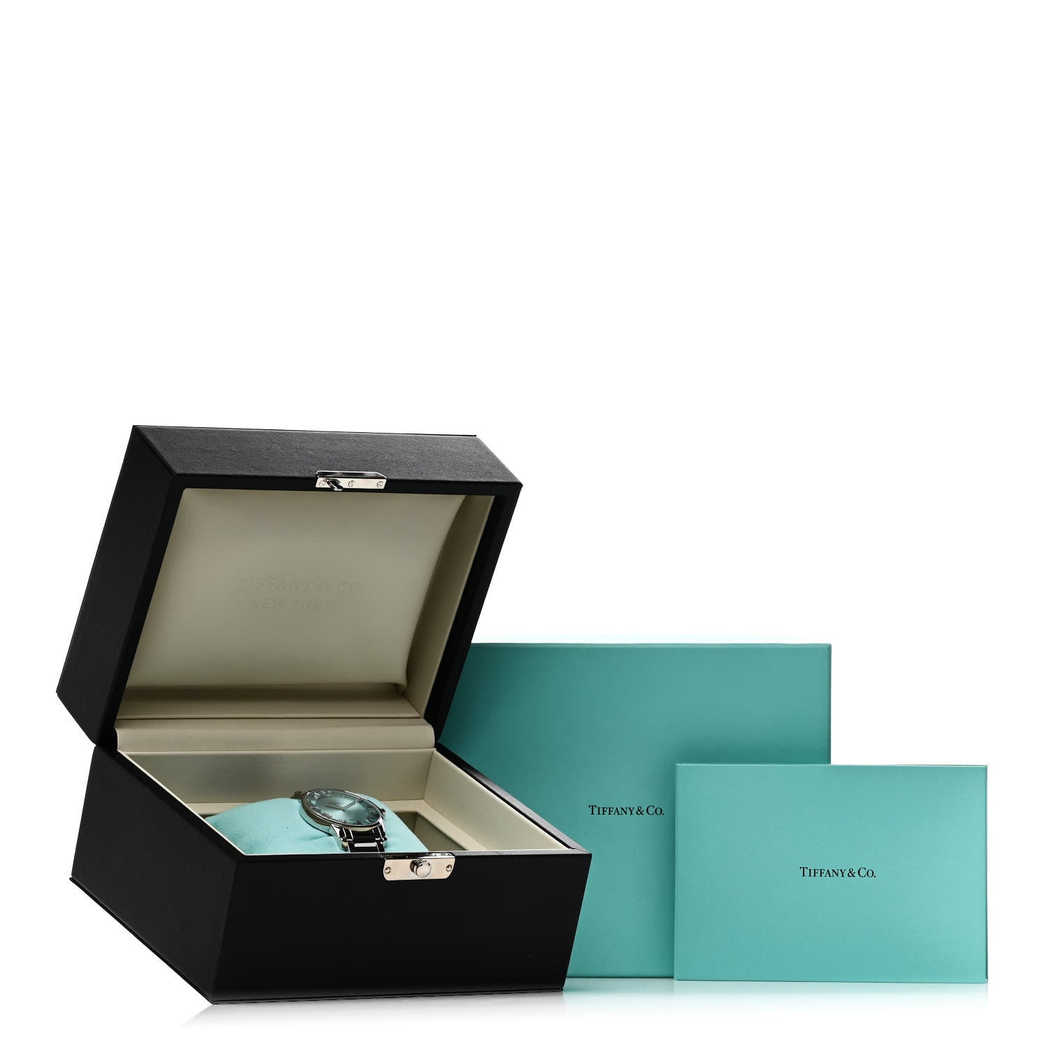 Tiffany Stainless Steel 37mm Atlas 2-Hand Quartz Watch Tiffany Blue 5 of 5