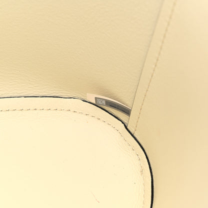 Chloe Calfskin Small Aby Lock and Key Tote Bag Natural White 9 of 10