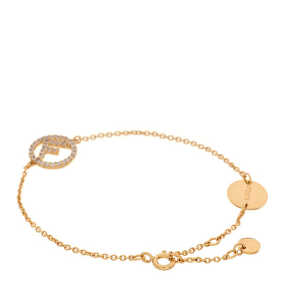 Fendi Metal Crystal F is Fendi Bracelet Gold 3 of 4