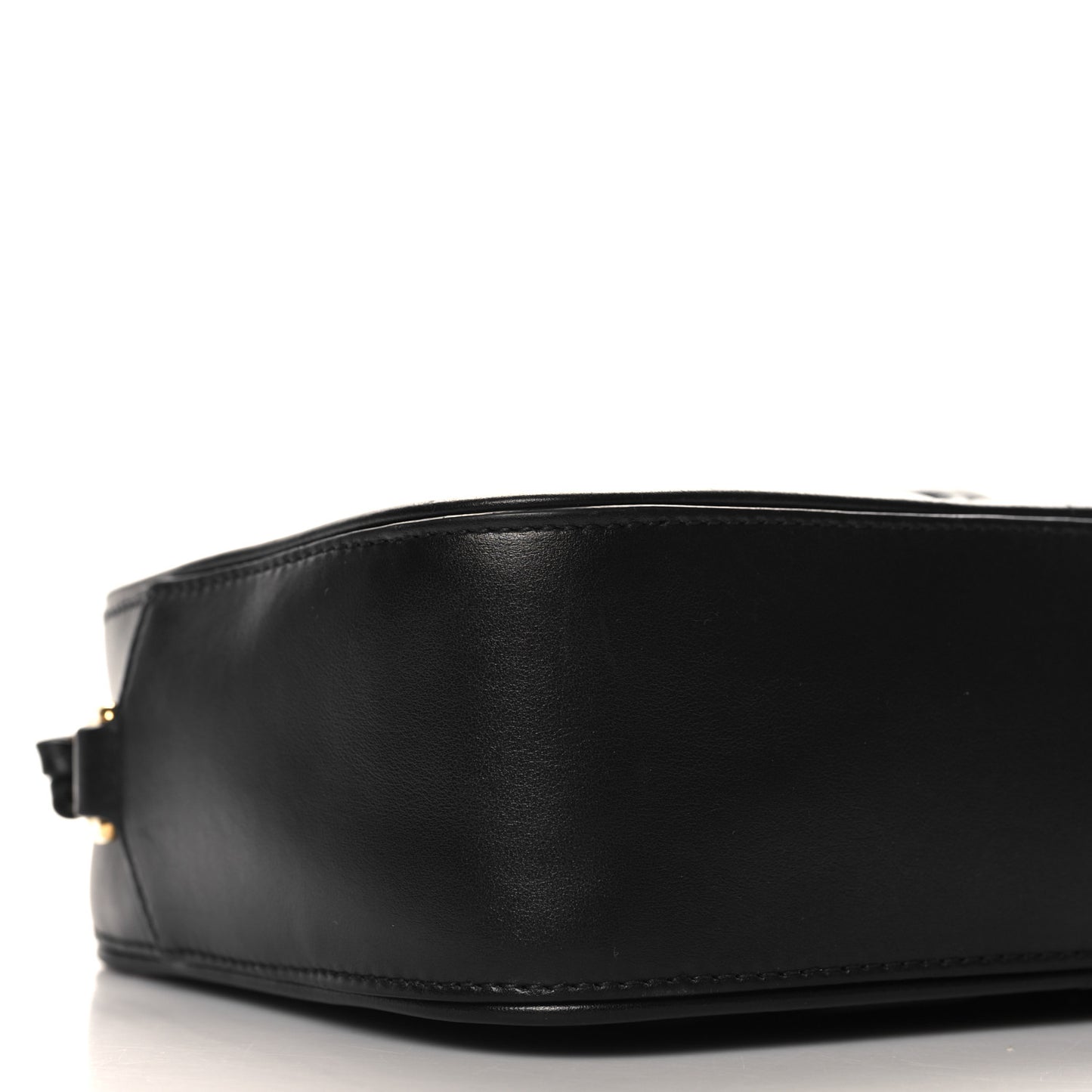 Calfskin GG Matelasse Shoulder Bag Black Natural
