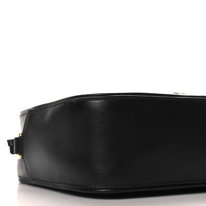 Gucci Calfskin GG Matelasse Shoulder Bag Black Natural 9 of 10