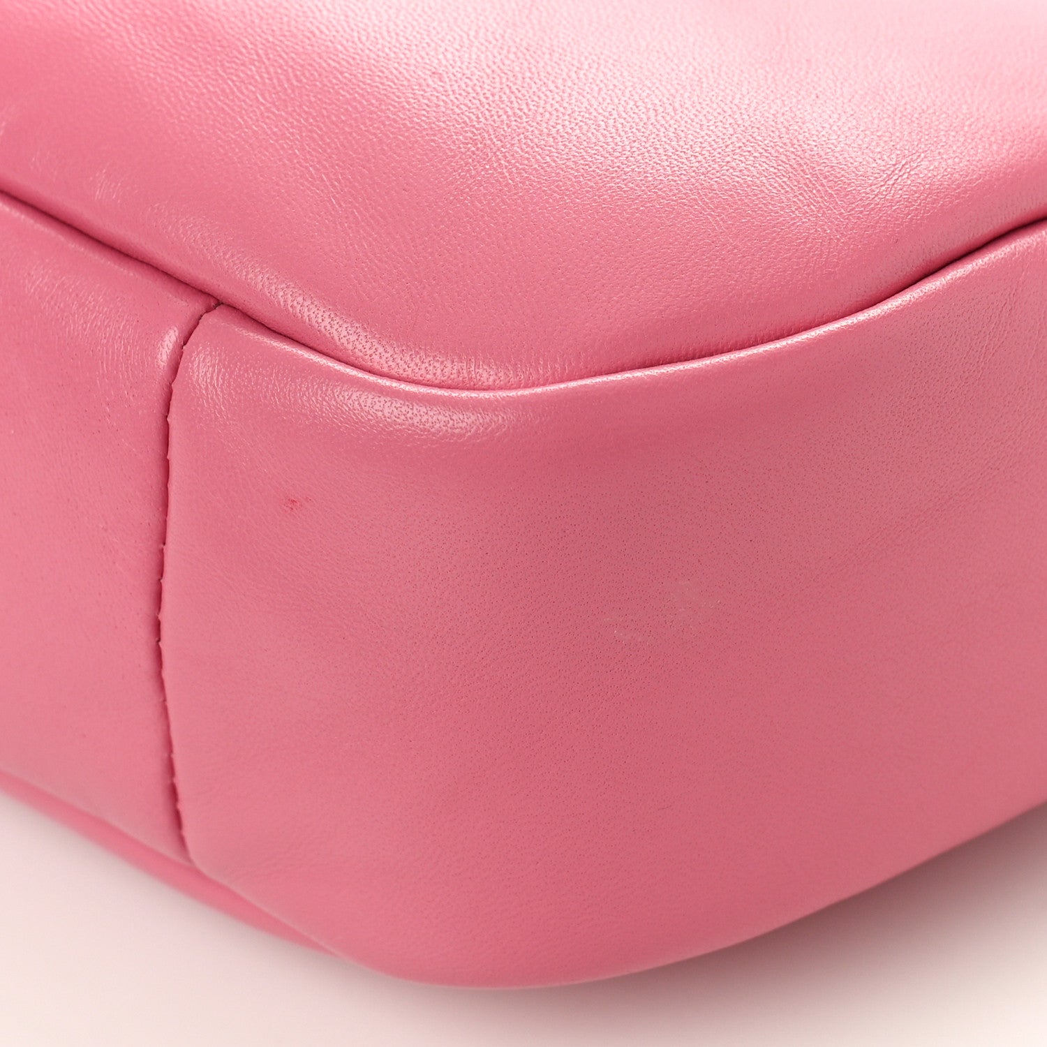 Prada Nappa Soft Padded Mini Bag Geranio 8 of 8
