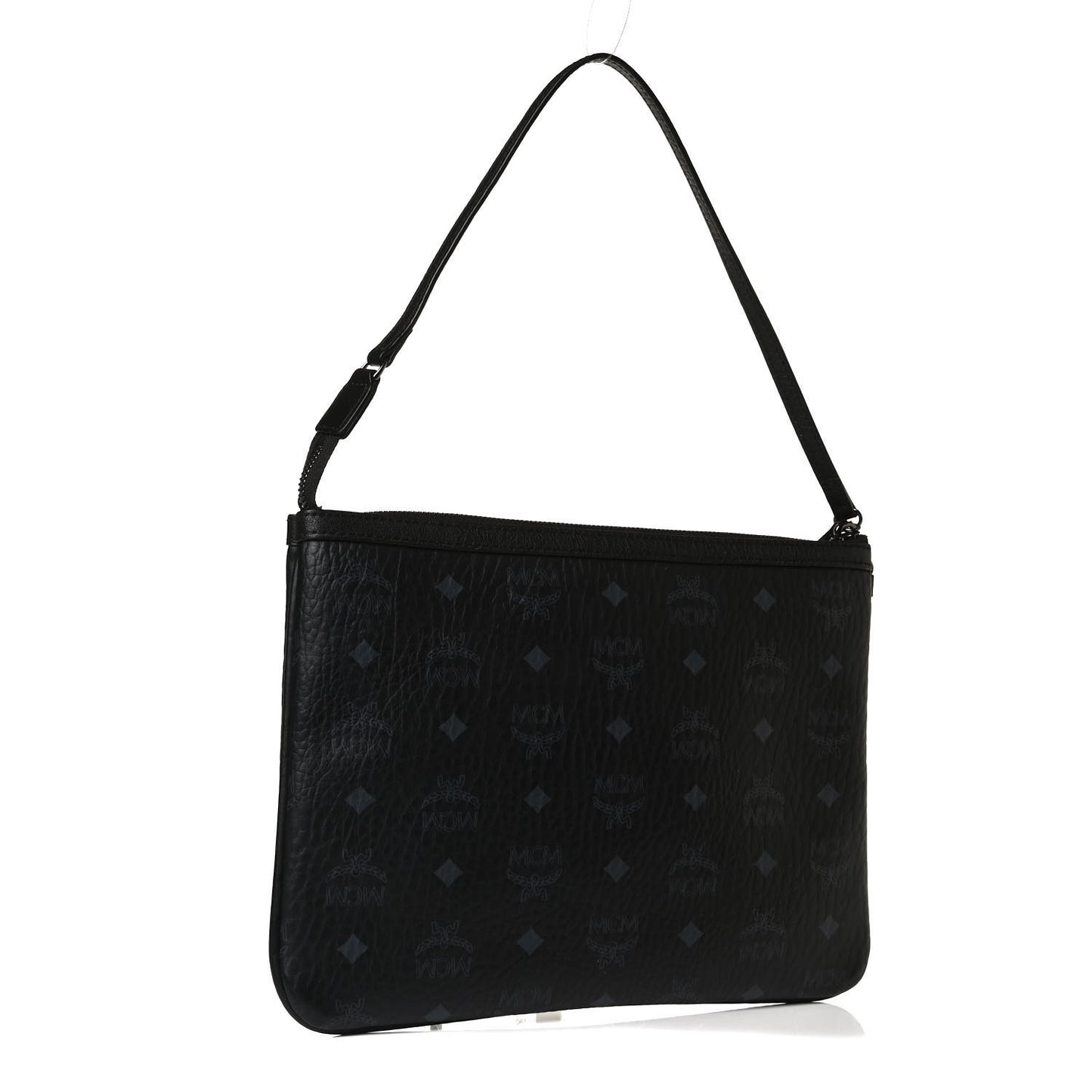 Visetos Medium Crossbody Pouch Black