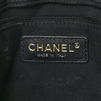 Chanel Patent Quilted Shiny Coco Small Shopping Bag Black 7 of 10