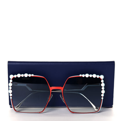 Fendi Metal Dots Square Sunglasses FF 0259/S 9 of 9