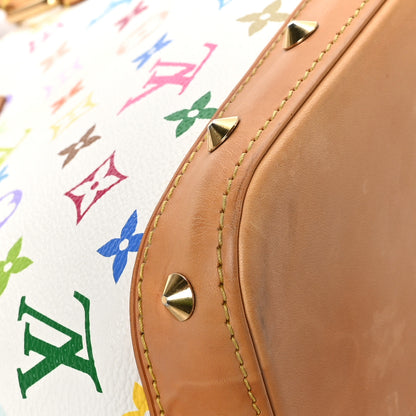 Louis Vuitton Monogram Multicolor Alma White 11 of 15
