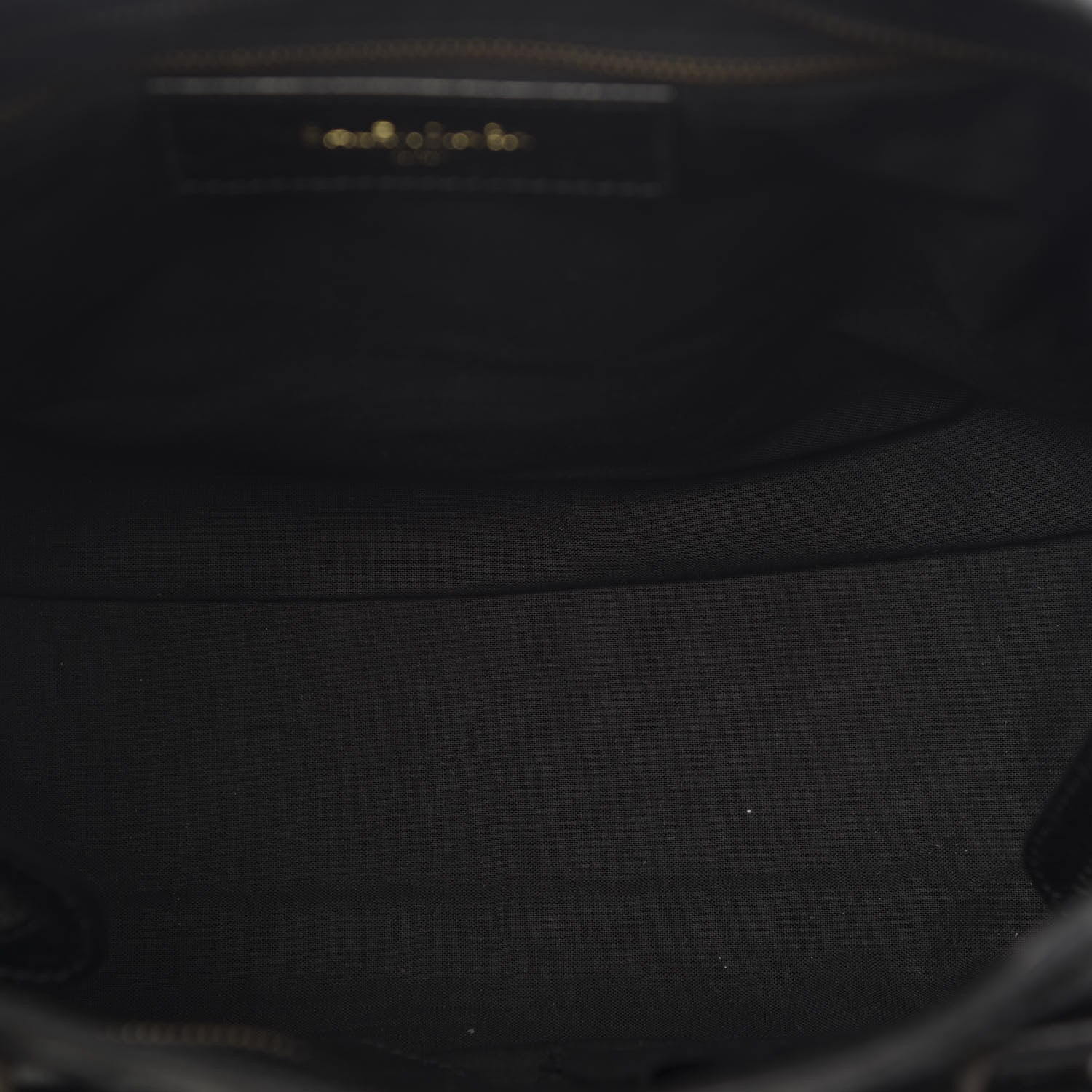 Balenciaga Agneau Classic Hardware City Logo Strap Black White 5 of 10