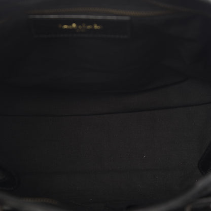 Balenciaga Agneau Classic Hardware City Logo Strap Black White 5 of 10