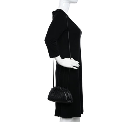 Bottega Veneta Nappa Intrecciato The Mini Pouch Black 2 of 12