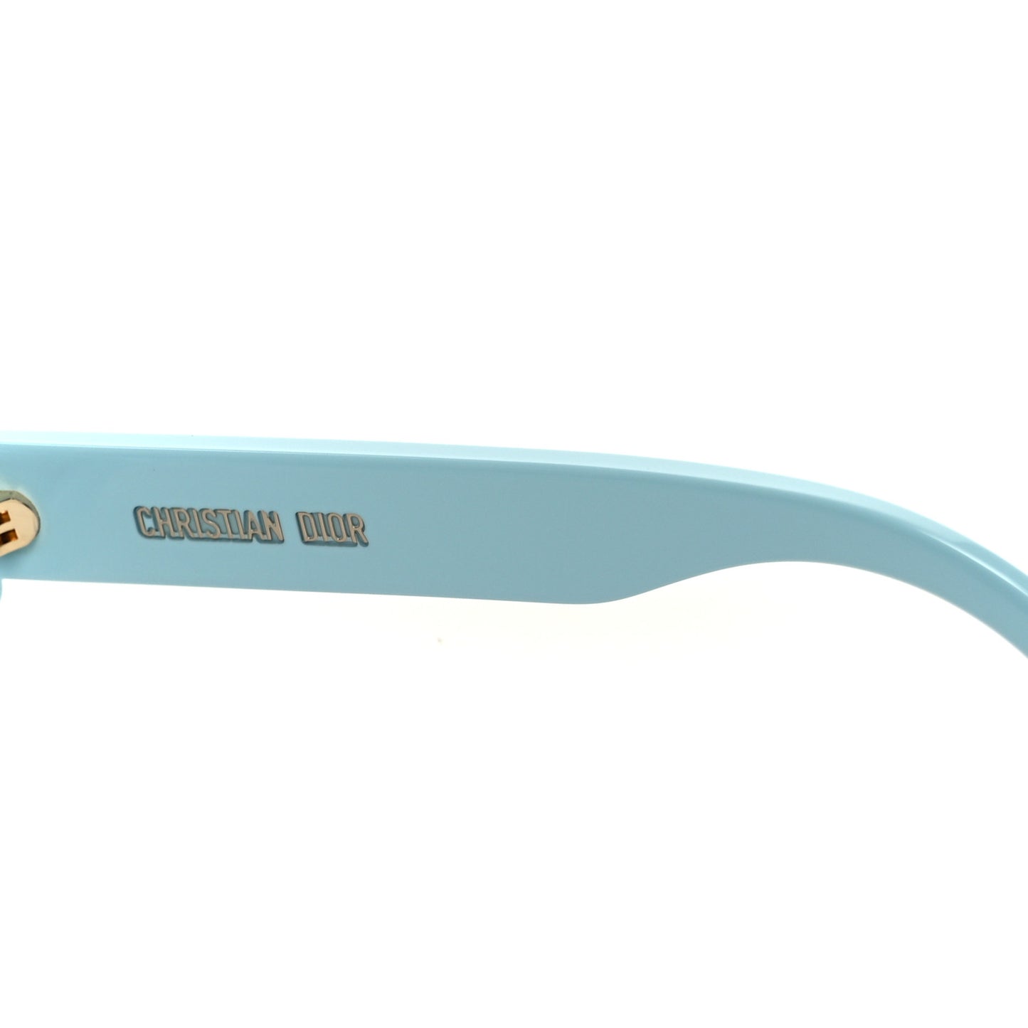 Acetate DiorSignature B1U Butterfly Sunglasses Light Blue