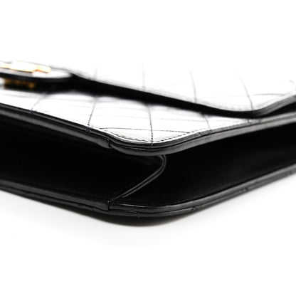 Chanel Lambskin Quilted Medium Single Flap Black 11 of 11