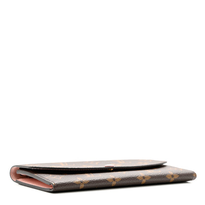 Louis Vuitton Monogram Emilie Wallet Rose Ballerine 4 of 6
