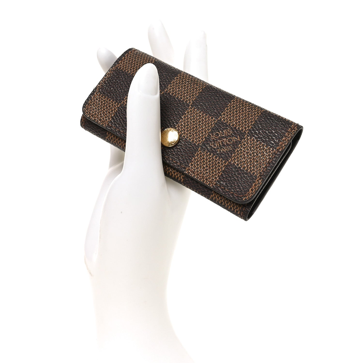 Louis Vuitton Damier Ebene Multicles 4 Key Holder 2 of 7