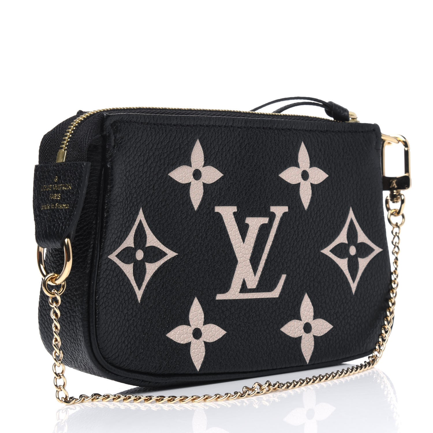 Louis Vuitton Empreinte Monogram Giant Mini Pochette Accessories Black 2 of 4