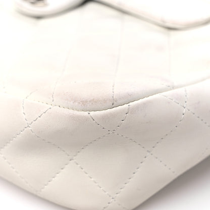 Chanel Calfskin Python Quilted Cambon Camera Case White 9 of 17