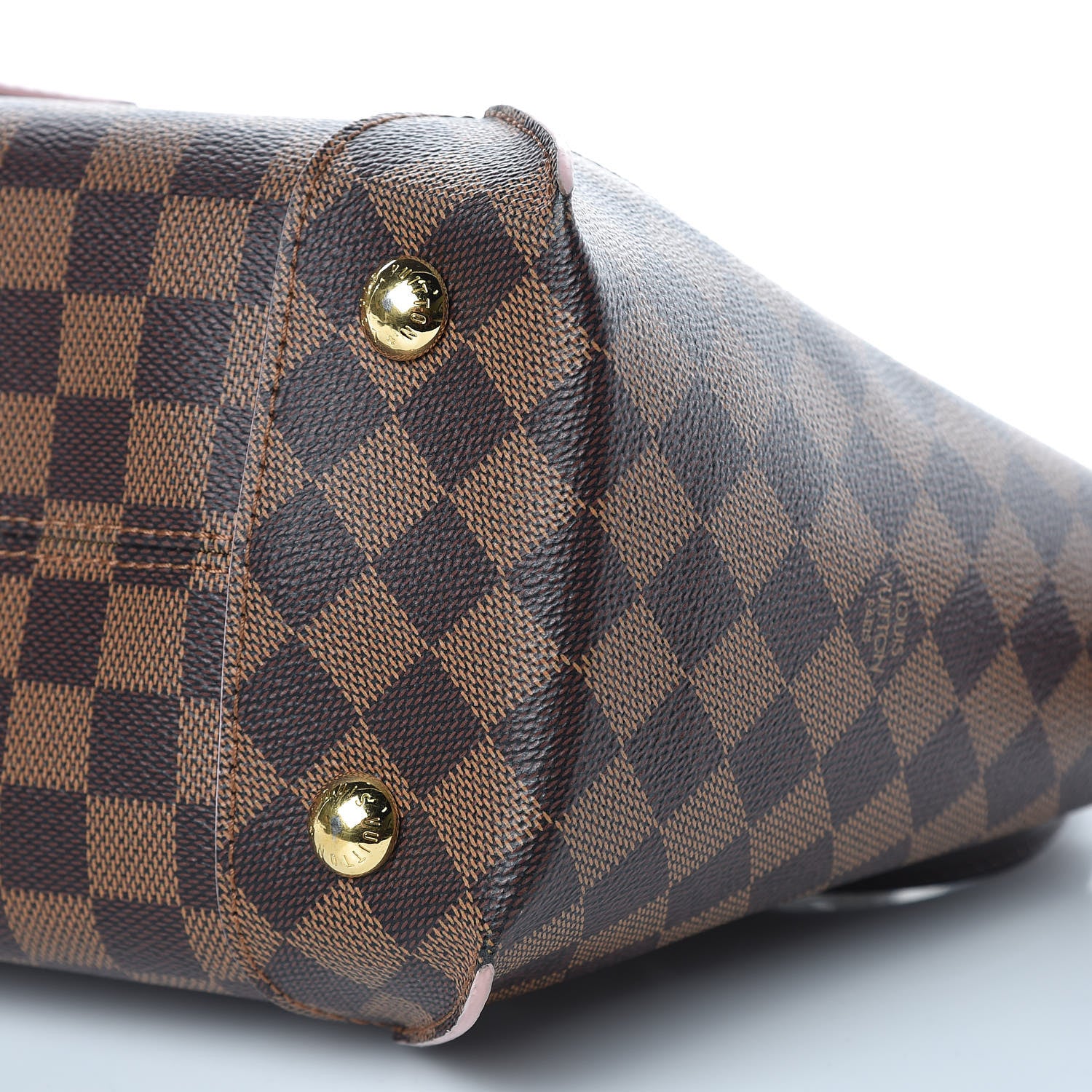 Louis Vuitton Damier Ebene Caissa Tote PM Rose Ballerine 8 of 8