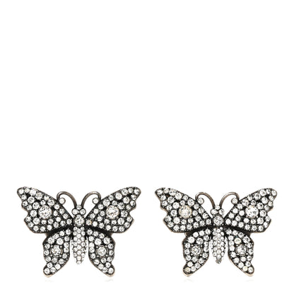 Gucci Crystal Butterfly Stud Earrings 1 of 5
