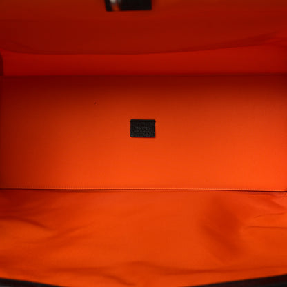 Gucci Econyl Nylon Monogram Large Off The Grid Tote Bag Carrot Orange Black 5 of 10
