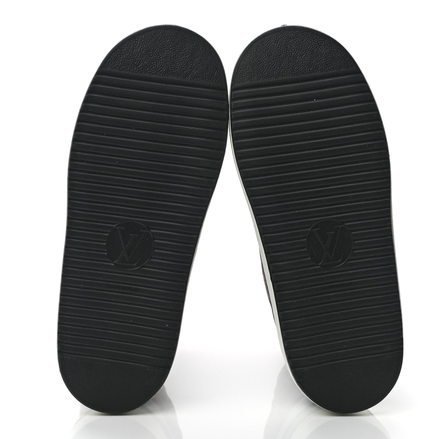 Monogram Polar Flat Half Boots 38 Black