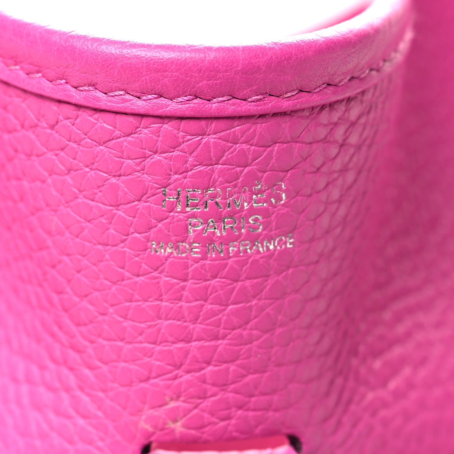 Hermes Taurillon Clemence Evelyne III PM Magnolia 6 of 14