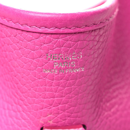 Hermes Taurillon Clemence Evelyne III PM Magnolia 6 of 14