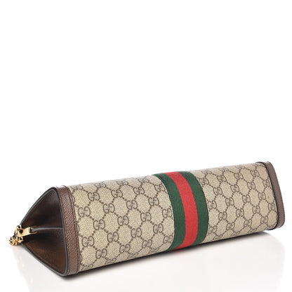 Gucci GG Supreme Monogram Web Medium Ophidia Chain Shoulder Bag Brown 4 of 8