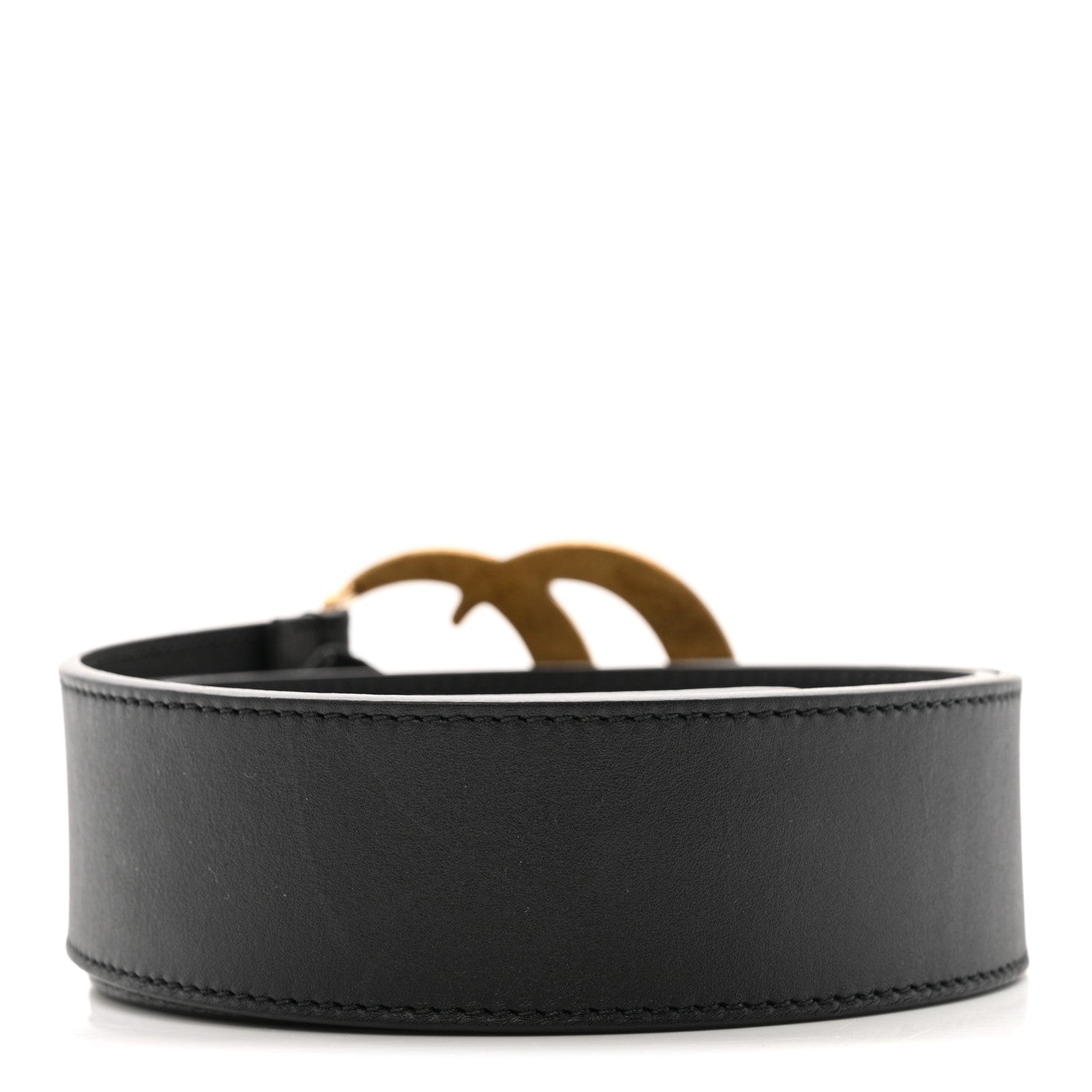 Gucci Calfskin Double G 40mm Belt 85 34 Black 2 of 7