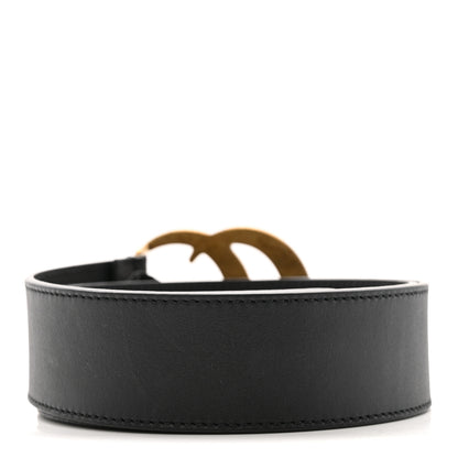 Gucci Calfskin Double G 40mm Belt 85 34 Black 2 of 7
