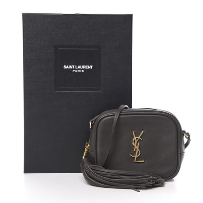 Saint Laurent Nappa Monogram Blogger Bag New Vert Fonce 11 of 11