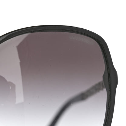Chanel Lambskin Square Chain Sunglasses 5210-Q Black 7 of 9