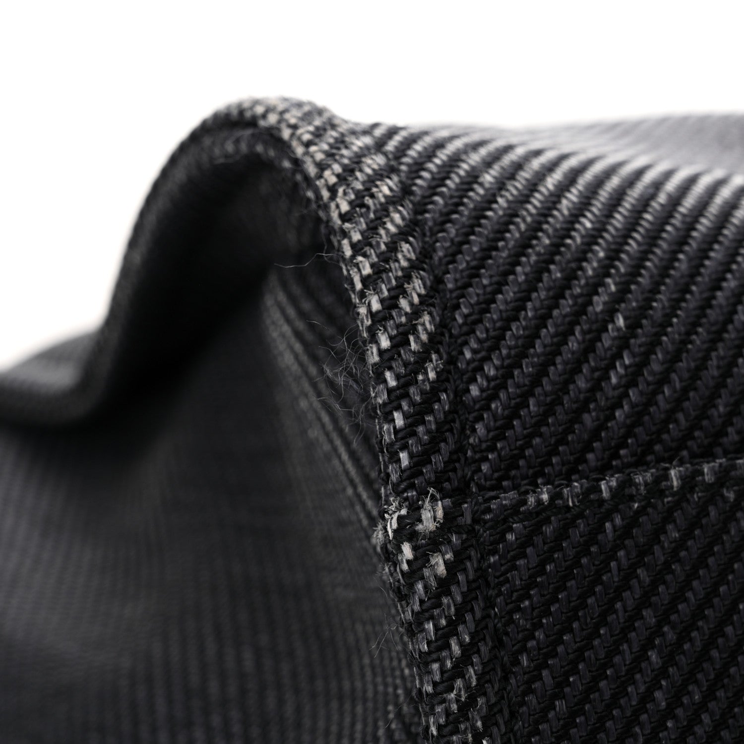Chanel Mixed Fibers Calfskin Medium Deauville Black 16 of 18