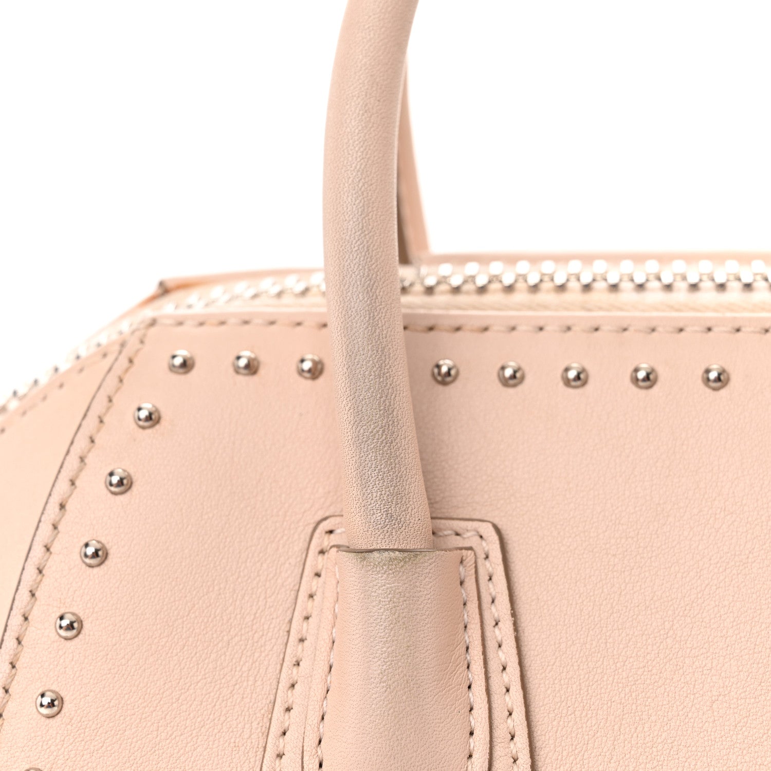 Givenchy Smooth Calfskin Mini Studded Antigona Pale Pink 17 of 17