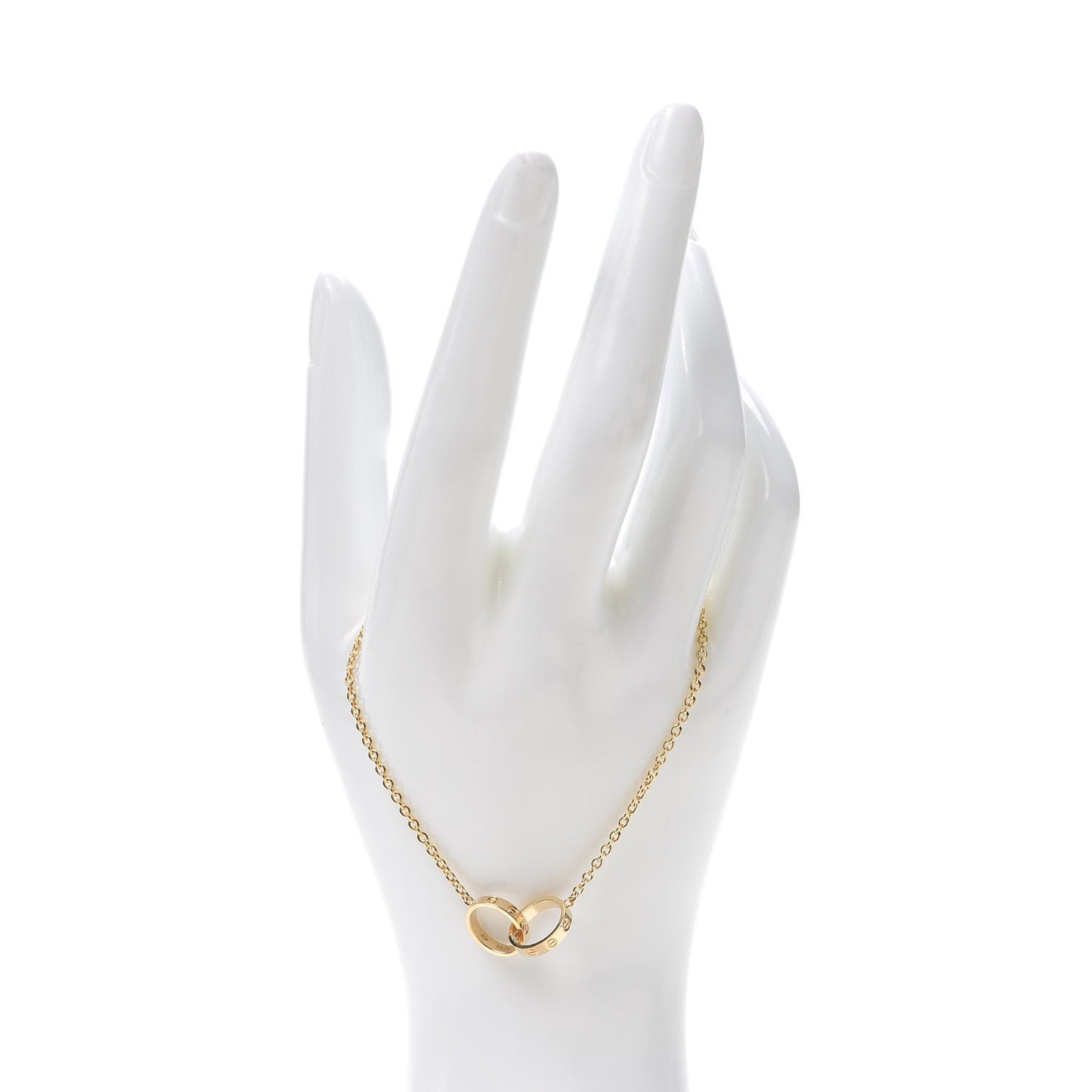 18K Yellow Gold Interlocking LOVE Bracelet