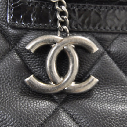 Chanel Caviar Quilted Coco Casual Tote Black 10 of 11