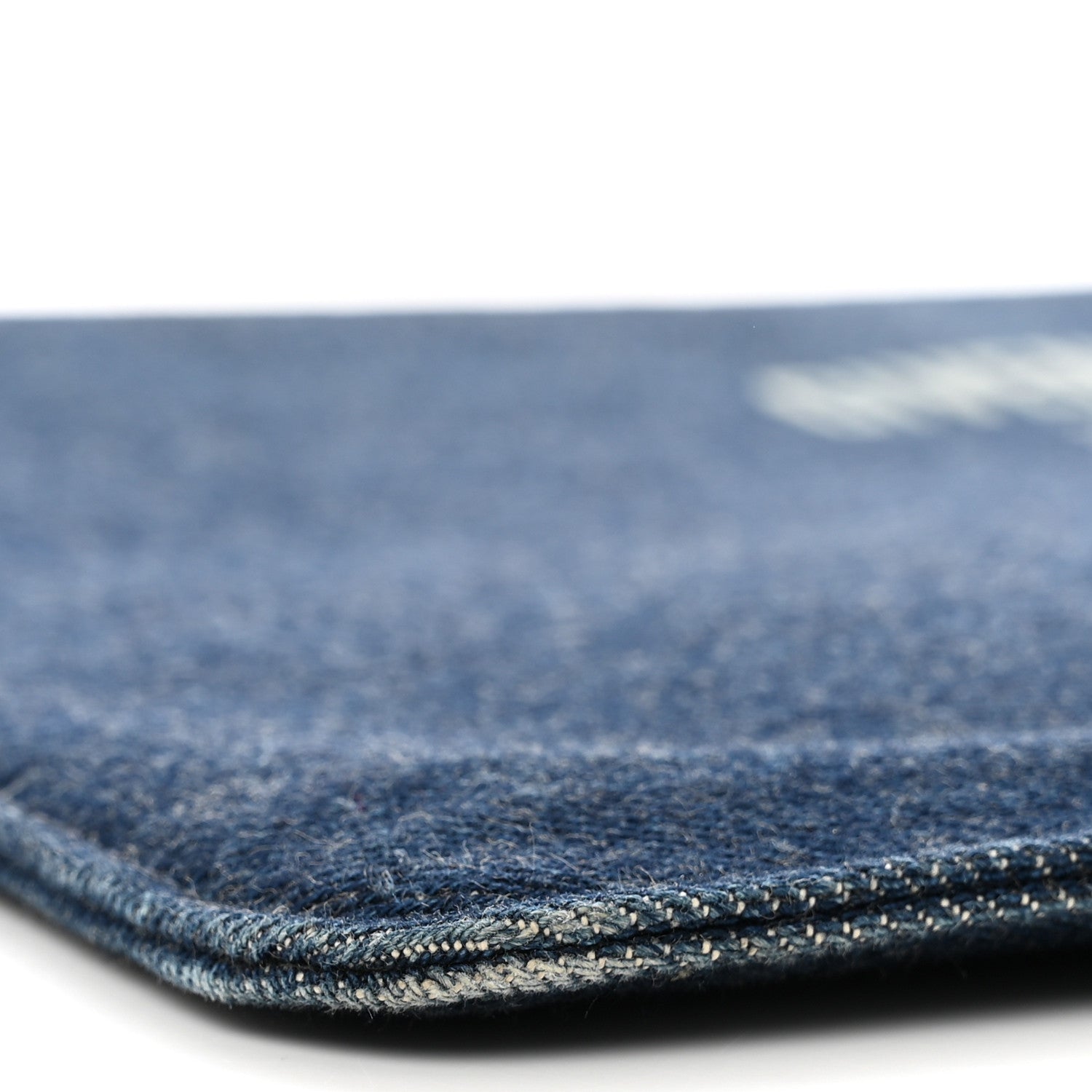 Givenchy Denim Logo Zip Pouch Blue 8 of 9
