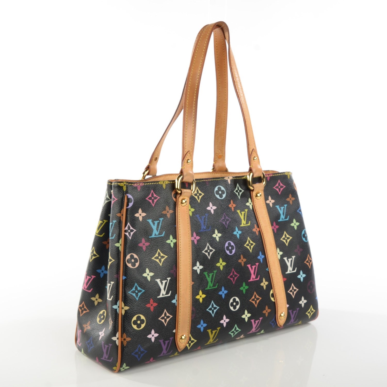 Louis Vuitton Monogram Multicolor Aurelia MM Black 6 of 12