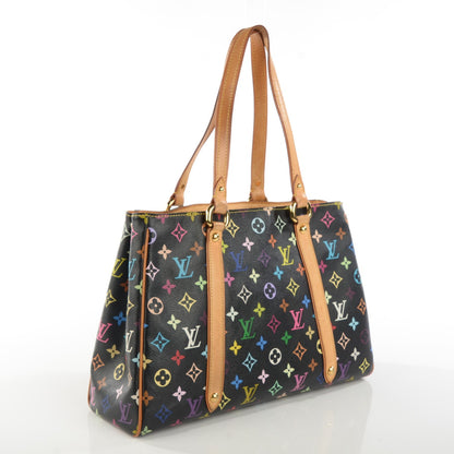 Louis Vuitton Monogram Multicolor Aurelia MM Black 6 of 12
