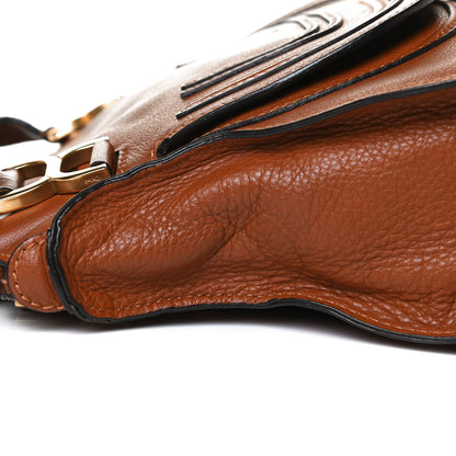 Chloe Calfskin Medium Marcie Satchel Tan 10 of 14