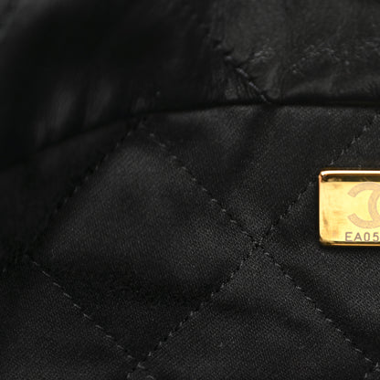 Chanel Shiny Calfskin Quilted Small Chanel 22 Black 8 of 14