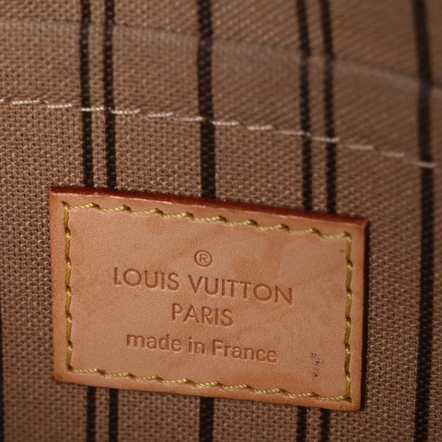 Louis Vuitton Monogram Neverfull MM GM Pochette 6 of 7