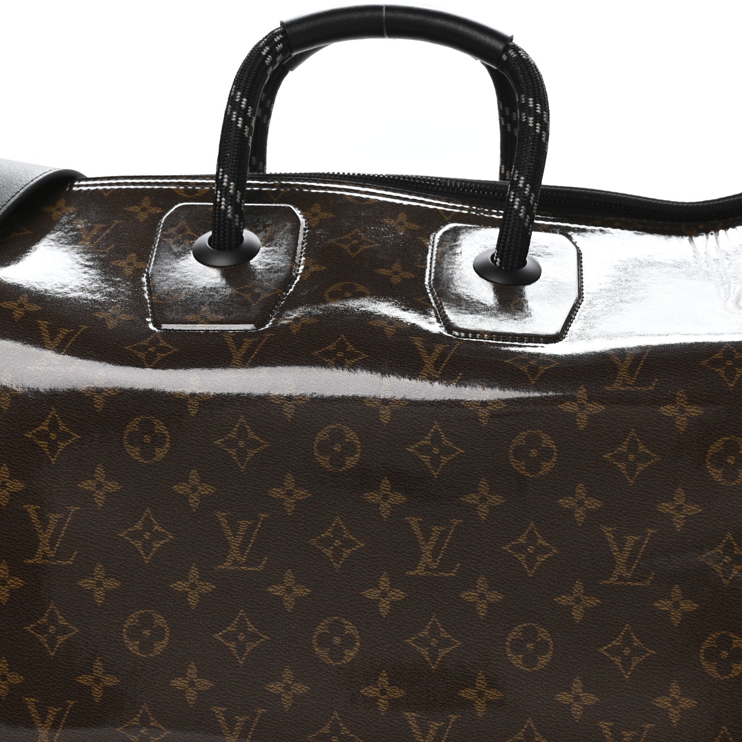 Louis Vuitton Monogram Glaze Keepall Bandouliere 50 7 of 9